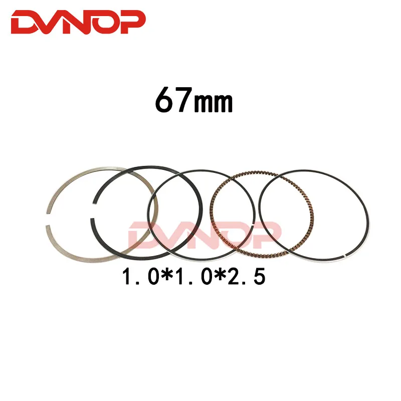 67mm 233cc Piston Ring Kit Set For Honda CRF230F CRF 230F CRF230 F 2007-2015