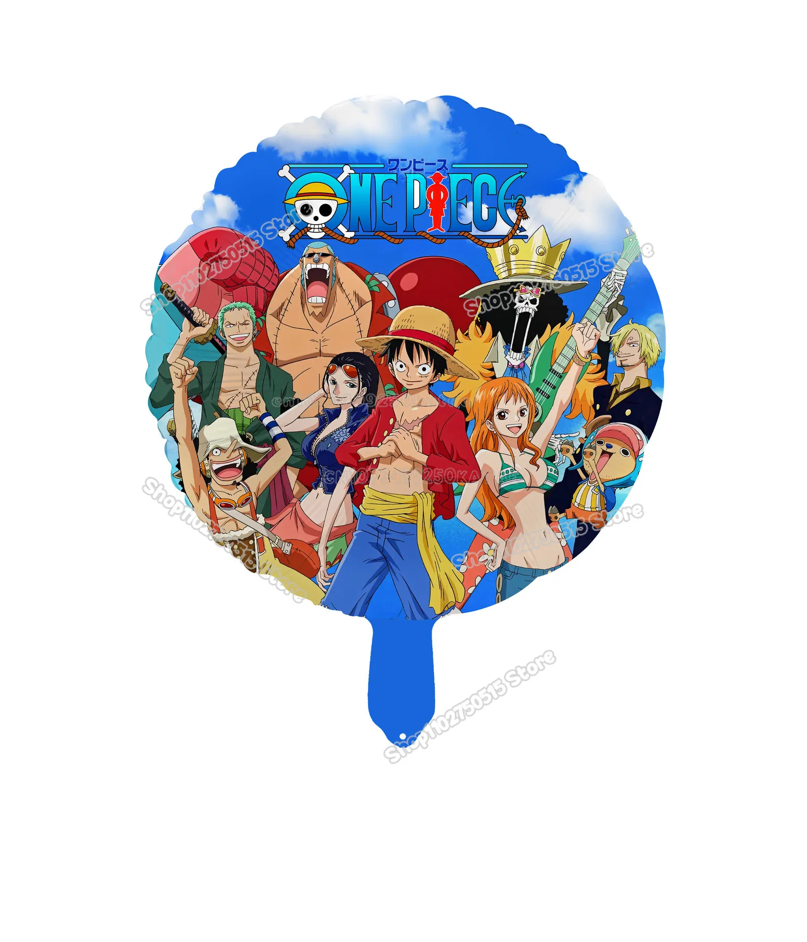 One Piece Boy Birthday Decoration Anime Luffy Number Balloons Set Baby Shower Party Supplies Cartoon Kids Birthday Decorative - view 6