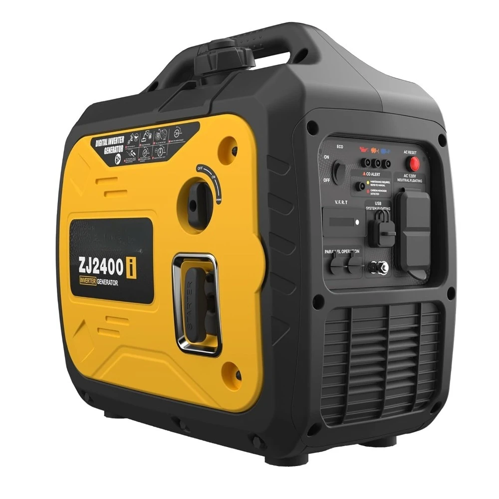 

2400-Watt Portable Inverter Generator, EPA Compliant, CO-Sensor, Eco-Mode Feature, Lightweight & Quiet Gas Powered, Customized