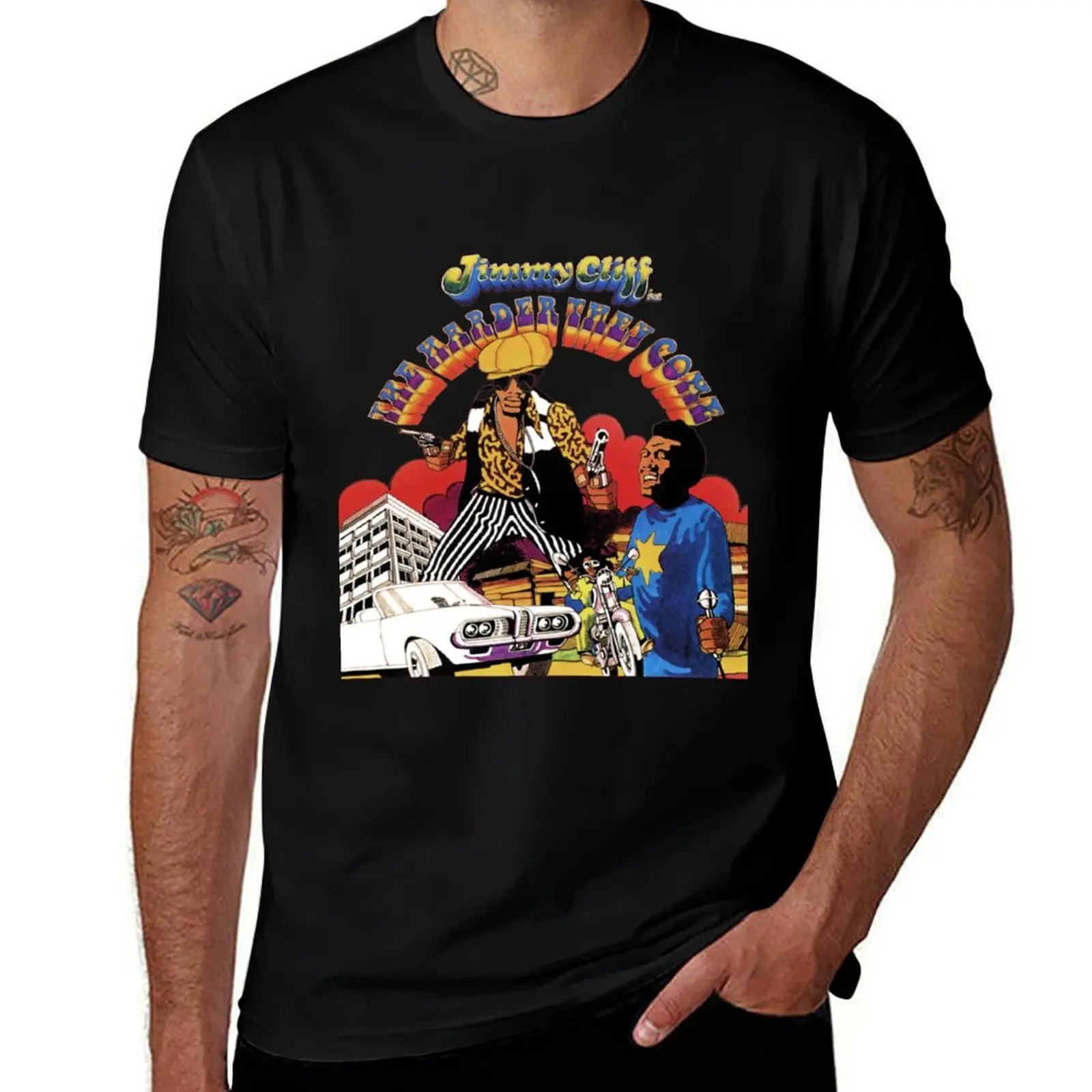 The Harder They Come, The More Difficult They Come T-Shirt man t shirts graphic T-Shirt