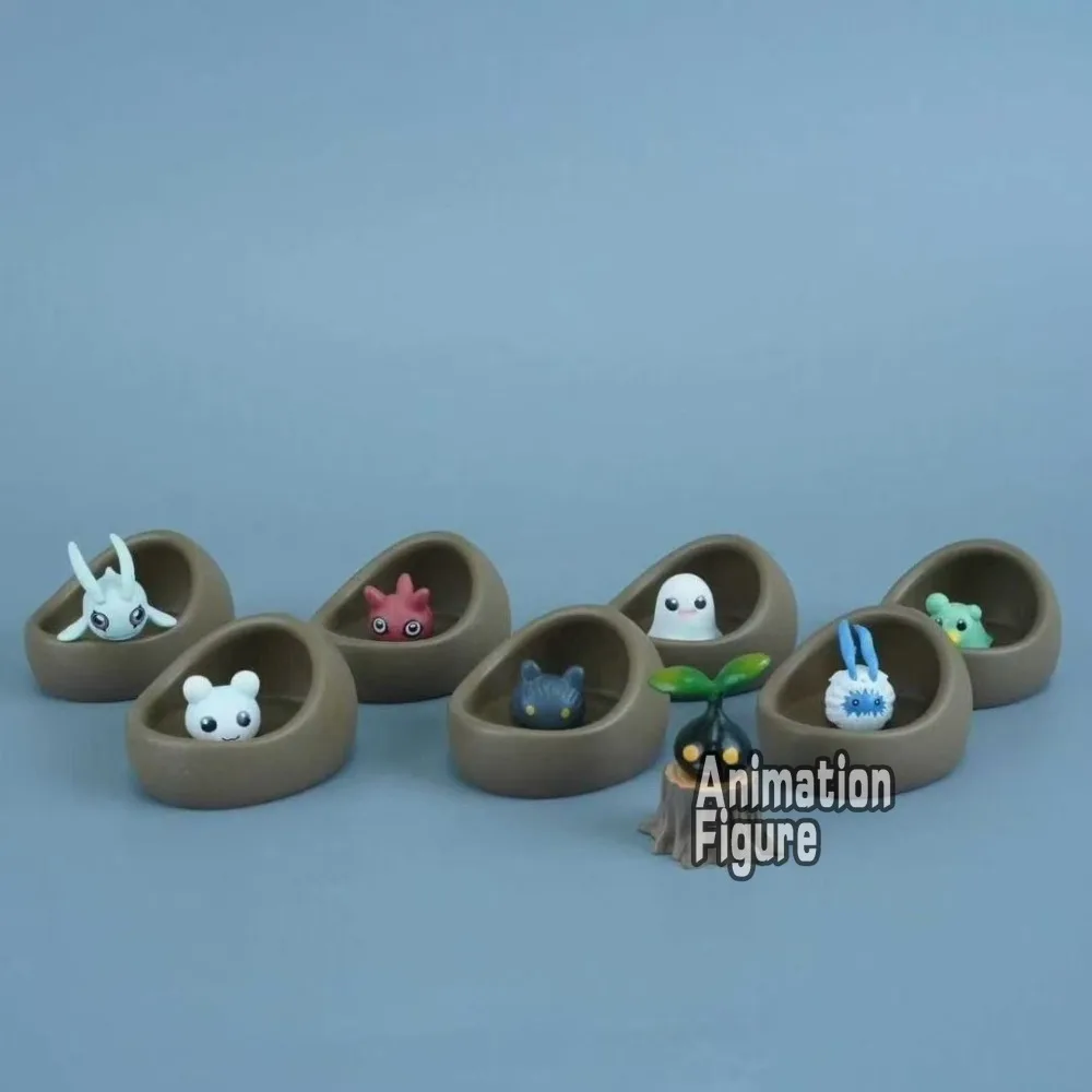 2-3Cm Anime Digimon Adventure Figuur Botamon Punimon Pichimon Actiefiguren Pvc Standbeeld Collection Model Speelgoed Geschenken