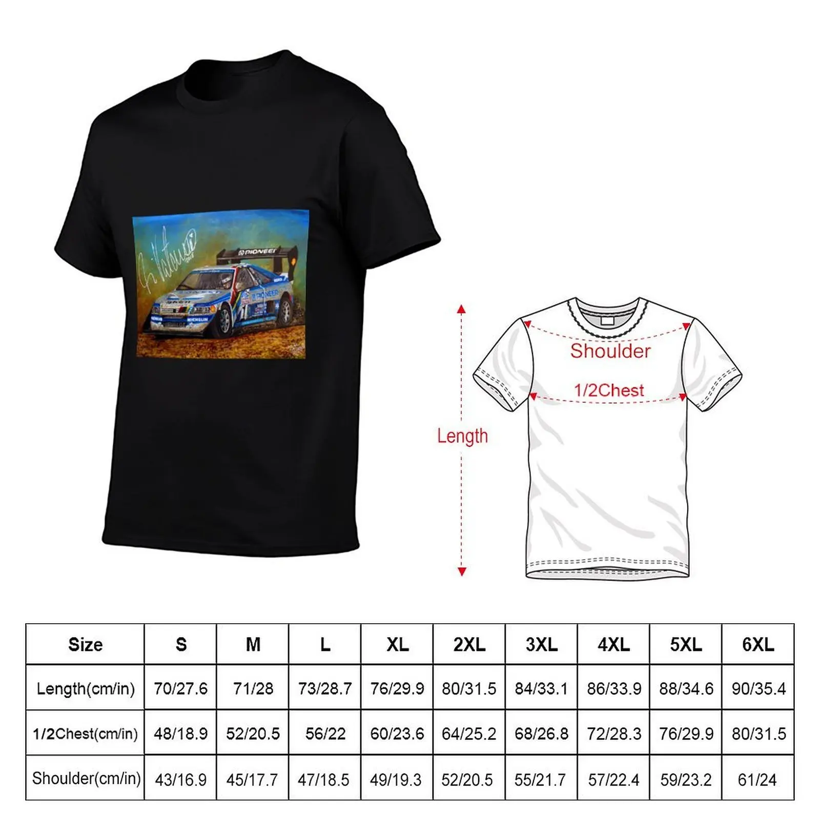 Ari Vatanen Pikes Peak 405 T-Shirt, Summer Casual Cotton Tee, Oversized Streetwear Tops, Vintage Graphic Print, Unisex Men Women