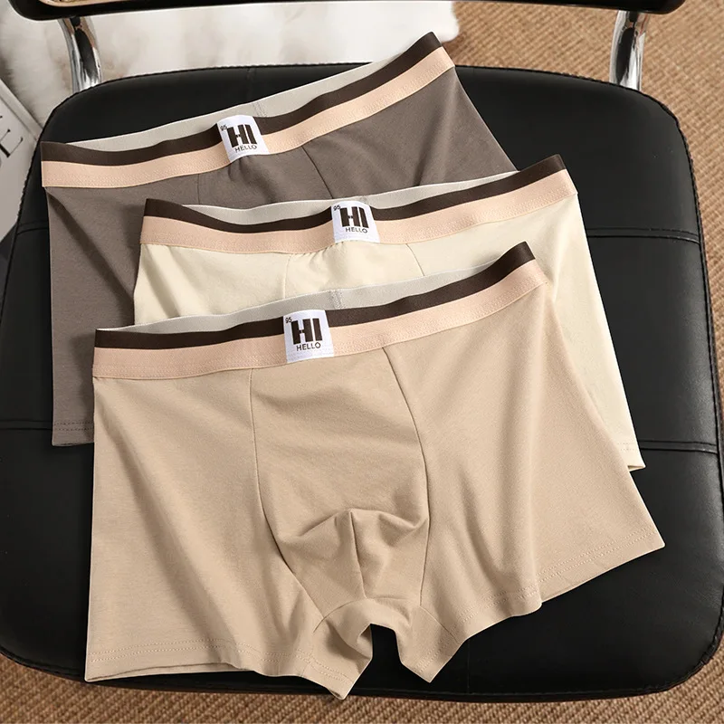 10pcs Men's Korean Style Boxers Intimate Underware Homme Thermal Shorts Sexy Lingerie Underpants Boxer Briefs Panties