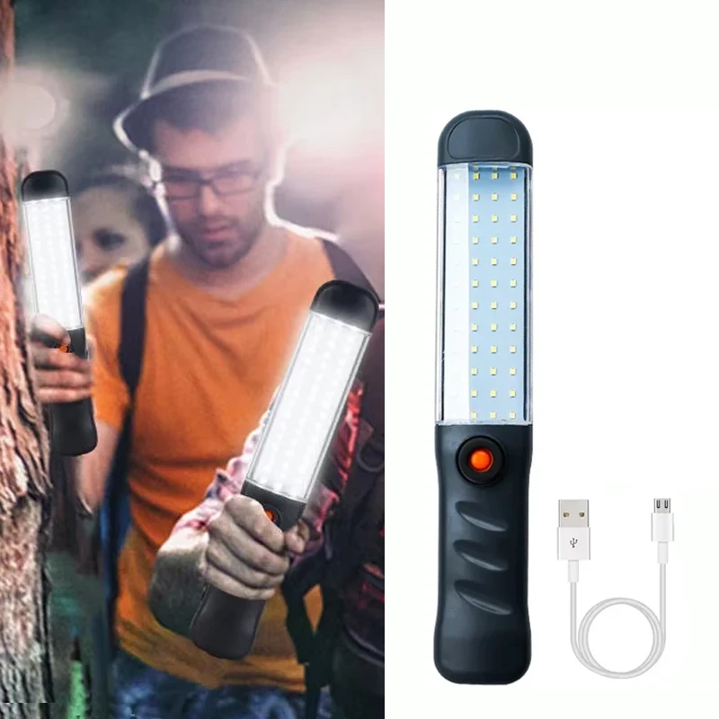 

Camping Lantern Handheld Floodlight LED Searchlight USB Rechargeable High-power Work Lamp Searchlight Camping Tools