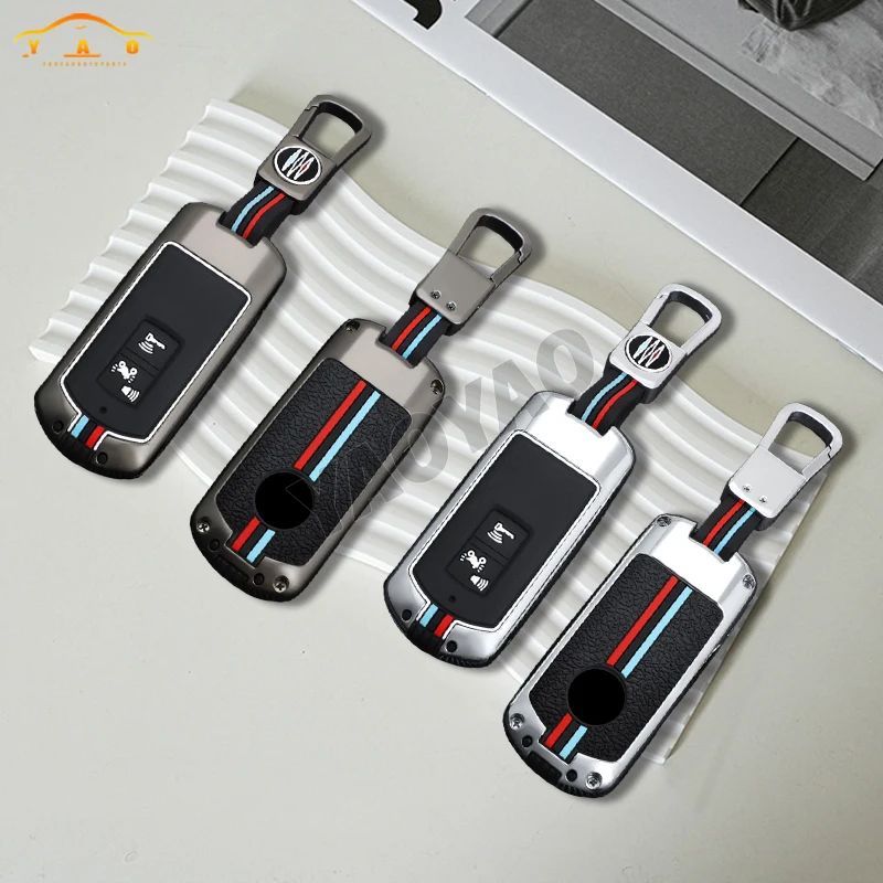 Zinc Alloy Metal Car Key Case Cover Shell For HONDA Scoopy 2022 Airblade 150 Click 150 VARIO 125 Vario 150 PCX 150 Click 150i