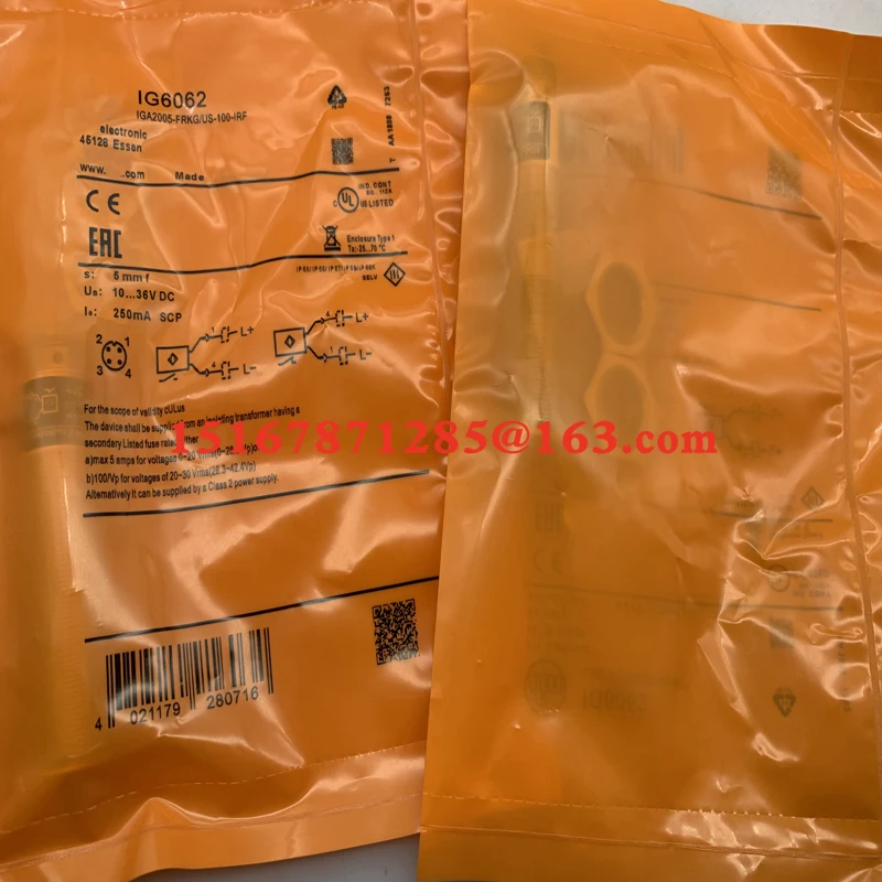 Nowy czujnik zbliżeniowy IG6062 IG6019