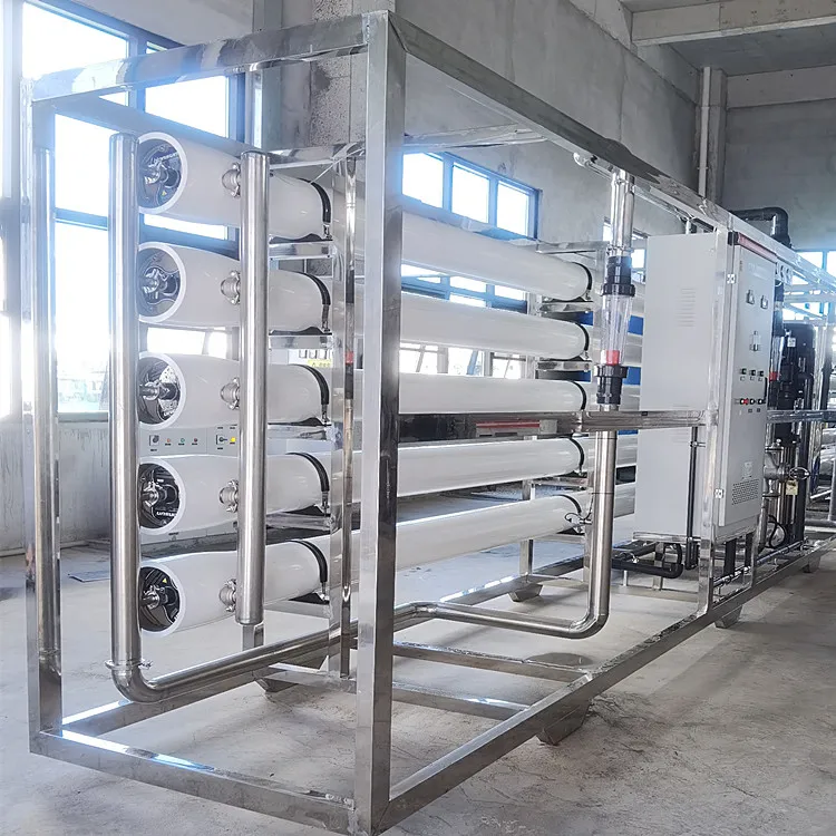 آلات بئر المياه RO Filter Purifie2000L/H معالجة المياه الصناعية Brackish Desalinationr