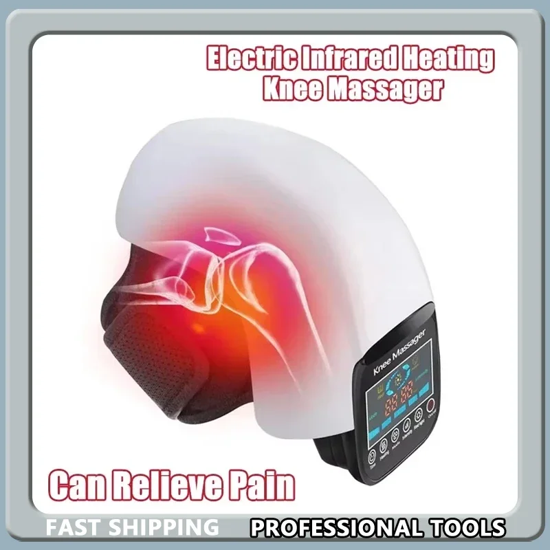 مدلك الركبة الكهربائي للتدفئة بالأشعة تحت الحمراء مع ضغط الهواء والاهتزاز العلاج الطبيعي لتخفيف آلام الركبة وإعادة التأهيل #1