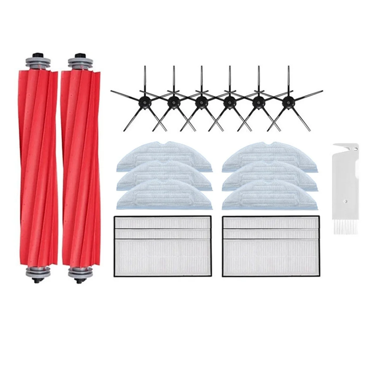 

Лидер продаж для S7 S70 S75 S7Max S7MaxV T7S Plus тряпки для швабр HEPA комплект фильтров аксессуары для роботов-пылесосов