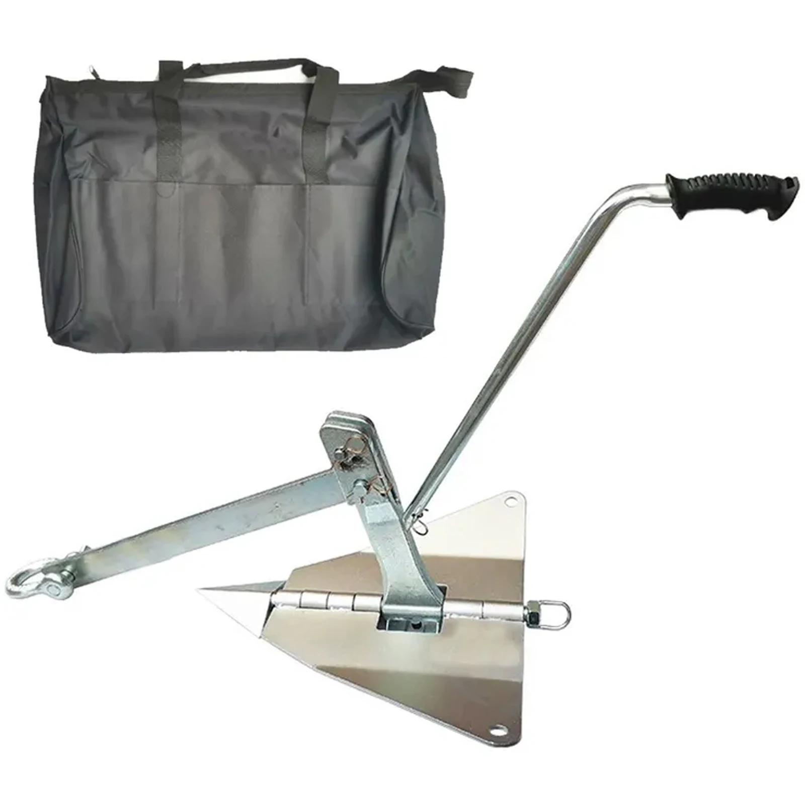 Foldable Steel Winch Anchor, Vehicle Recovery Anchor, Outdoor Rescue Tool