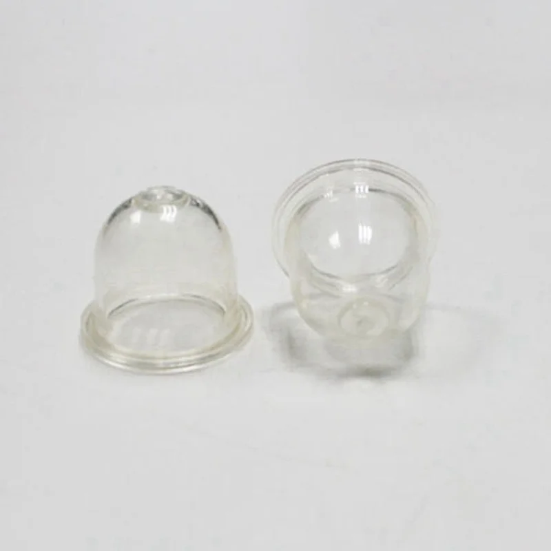 Carburador de combustible transparente, Bombilla de imprimación, Burbuja de aceite para motosierra, desbrozadora, 10 unidades