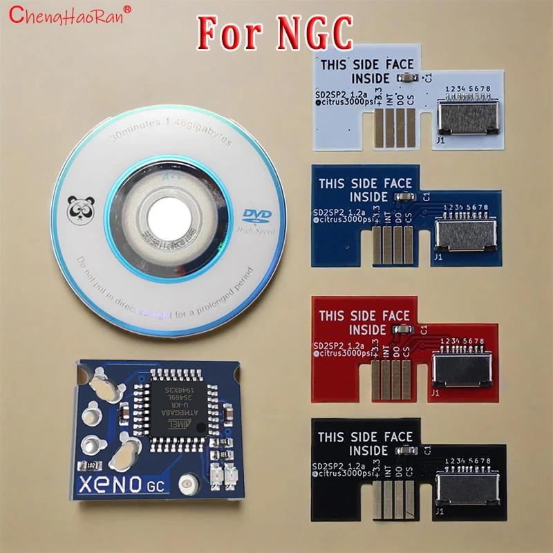 1PC Mod Kit Direct Reading ModChip For Swiss SD2SP2 Reader Adapter For NGC Nintendo Game GameCubeSD Card TF Card Reading Disc