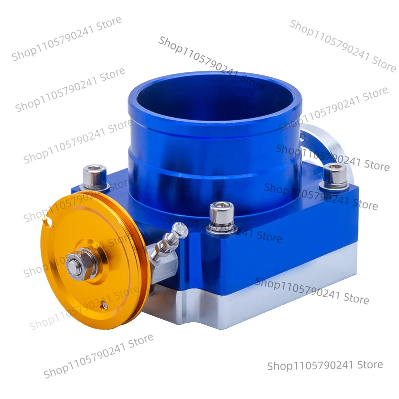 Universal 90MM THROTTLE BODY PERFORMANCE INTAKE MANIFOLD BILLET ALUMINUM HIGH FLOW
