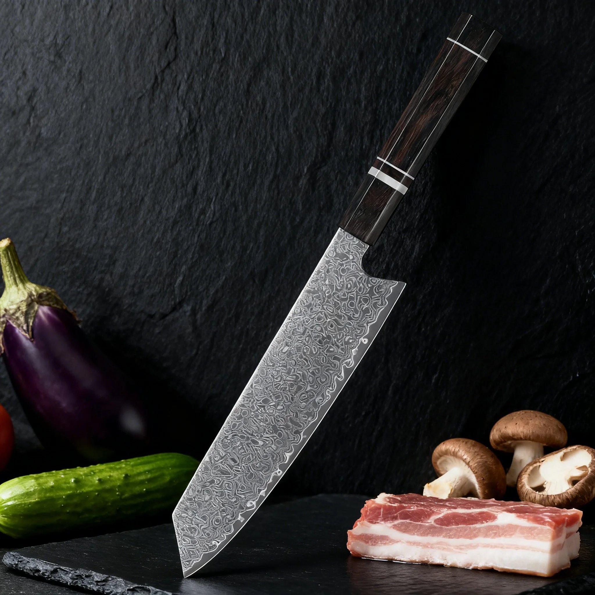 

67 layer Damascus Steel Kitchen Knife Household Kiritsuke Knife Fruit Vegetable Meat Slicing Knife Cooking Knife Kitchen Stuff