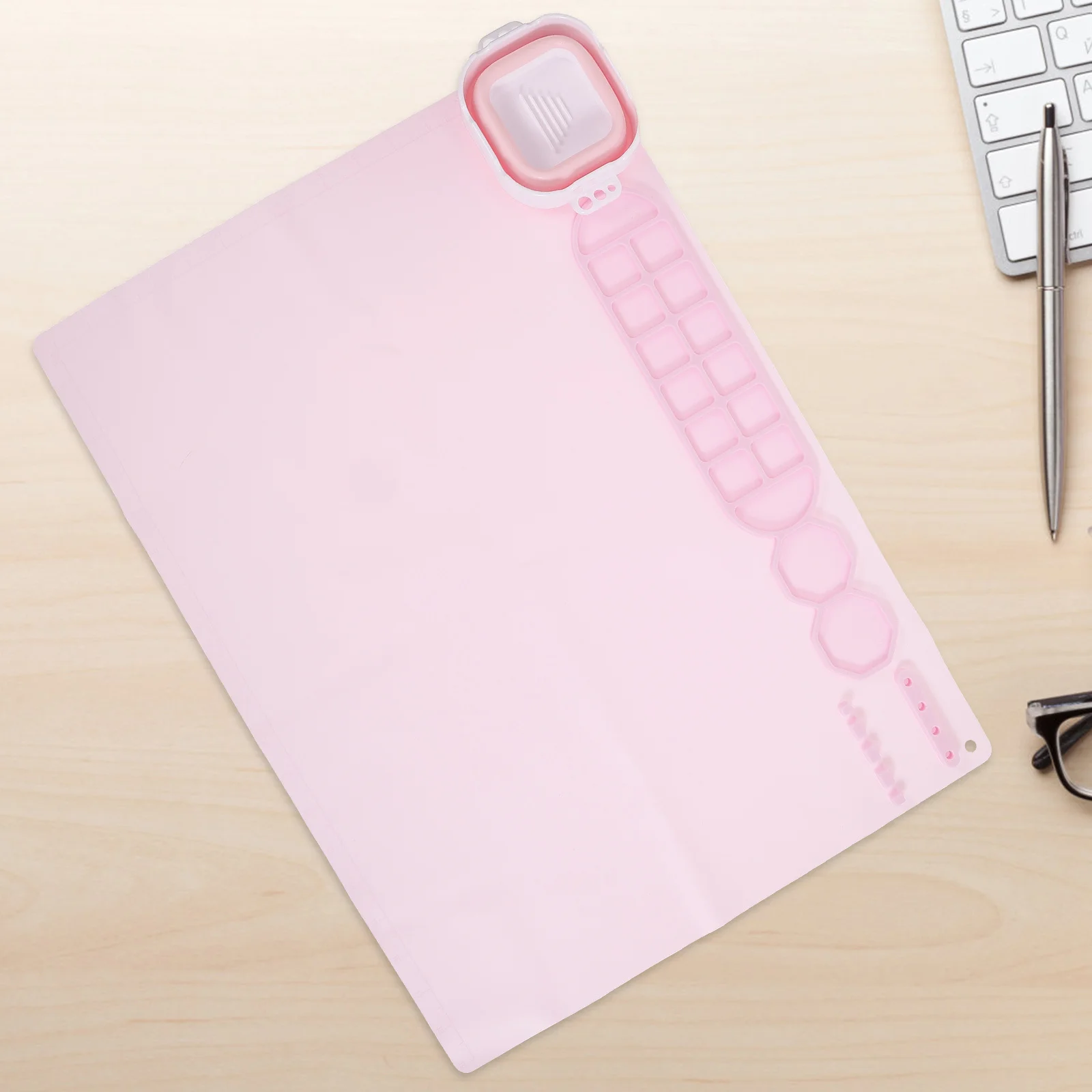 سيليكون اللوحة حصيرة الفن DIY الحرف مشروع الوسادة غير لاصقة ورقة سيليكون لحماية اللوحة الصب الراتنج