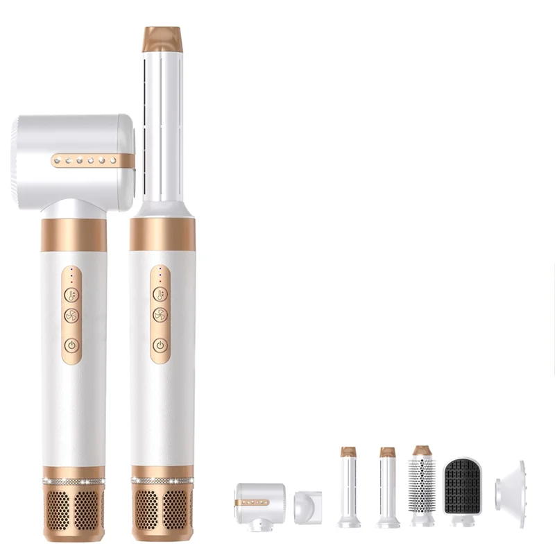 

AB43-With Diffuser Ionic Blow Dryer Brushless High Speed Hair Dryer Auto Hair Curler EU EU Plug