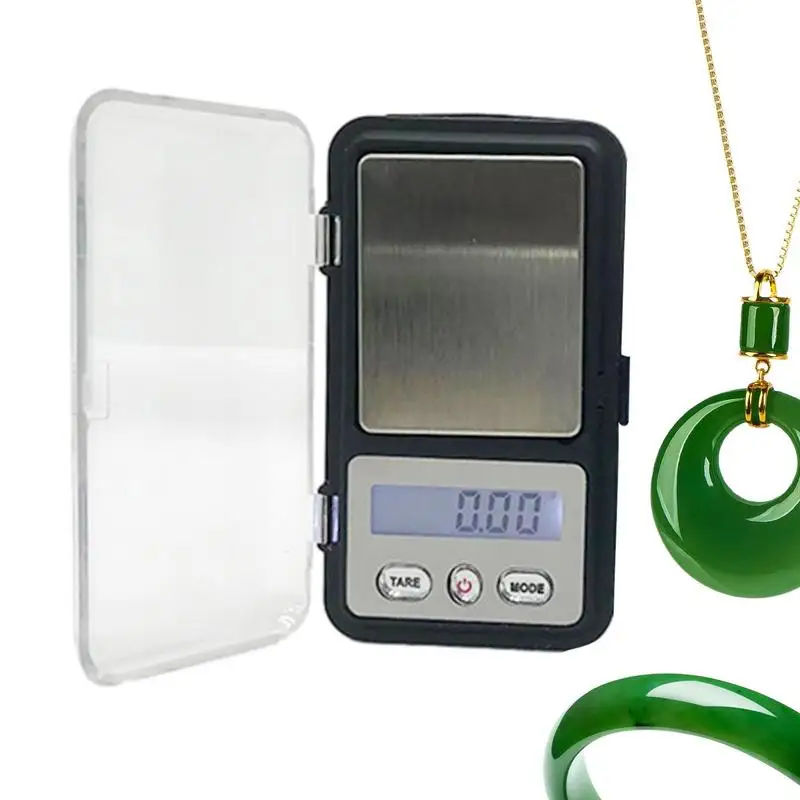 Jewelry Scale Pocket Mini food Gram Scale 0.01G Accuracy Digital Weight Portable Grams Scales for Coffee Food Jewelry Weighing