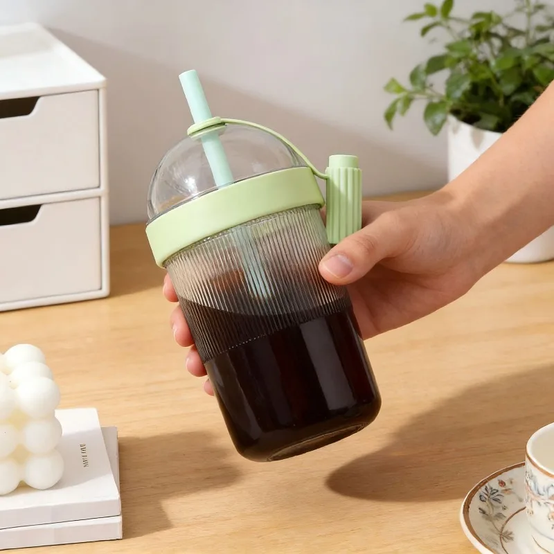 Restaurant‑used Cold Beverage Juice Tea Cup, 8‑gear Adjustable Dosing Measuring Spoon, Quantitative Weighing Scoop, Practical