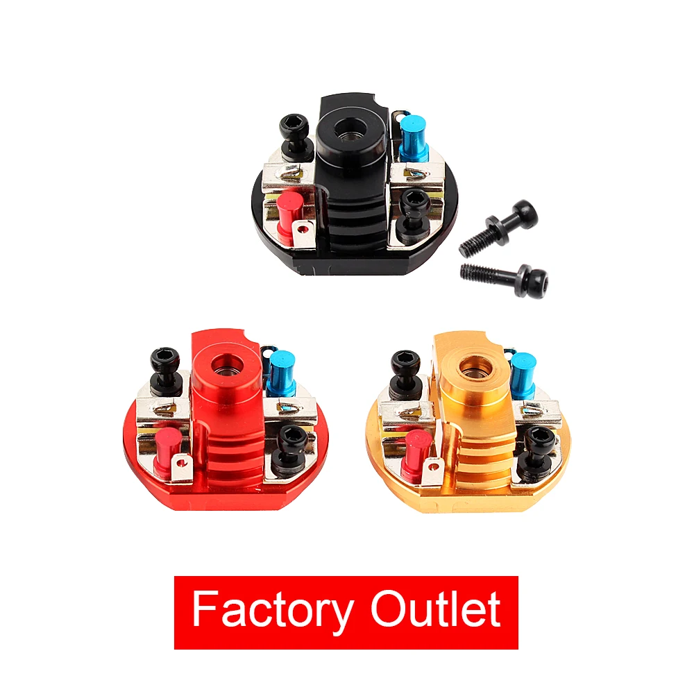 모든 유형의 AEG 모터 풀 메탈 CNC 가공 알루미늄 백 커버, 젤 블래스터 장난감, 에어소프트 페인트볼 액세서리