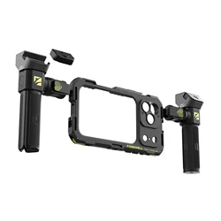 Freewell Multifunction Smartphone Rig Cage Compatibility iPhone 16 / 17 Pro ＆ Pro Max Video Recording Filmmaking Stabilizer