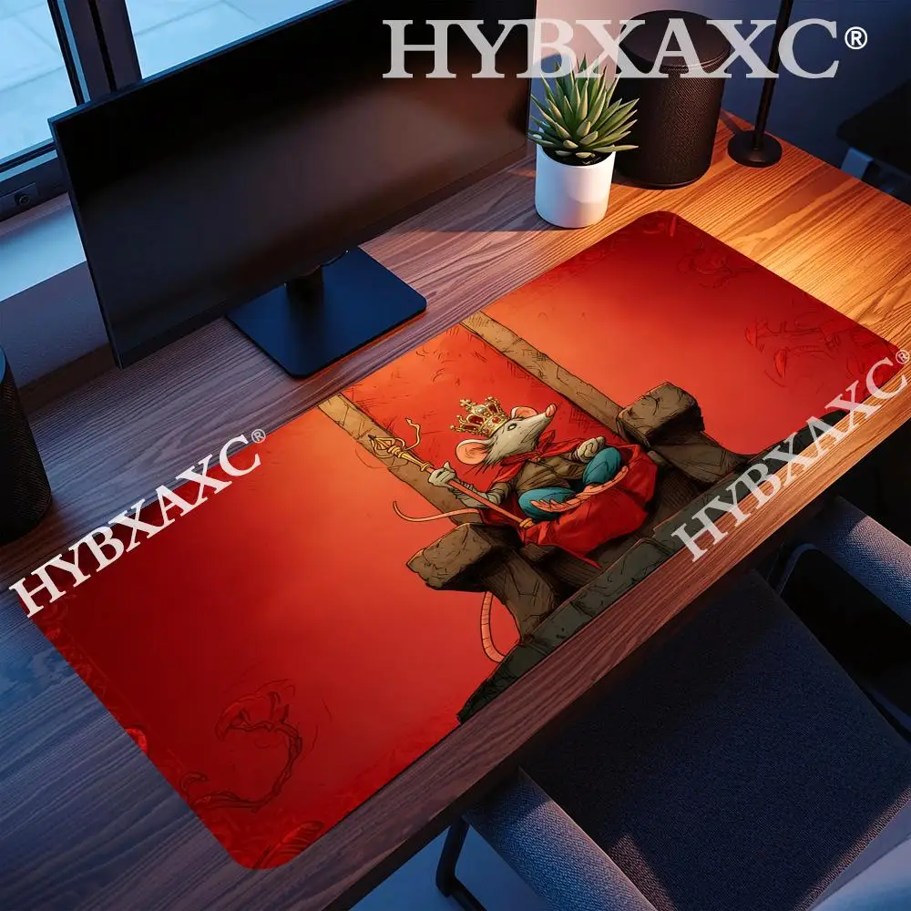

HYBXAXC Rat King Mousepad - MTG Playmat Mouse Pad Durable Rubber with Anti-Slip Base, Ideal for Daily Office Work and Gaming