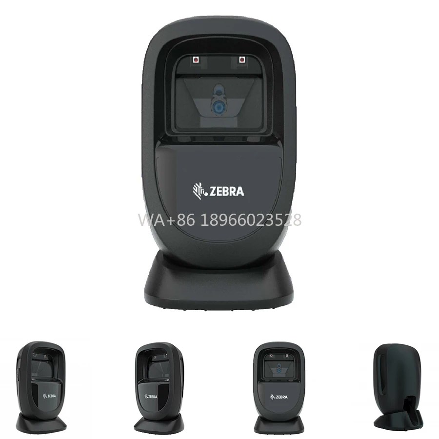 

Z-ebra DS9308 Hands-Free Barcode Scanner USB DS9308-SR Desktop 1D 2D Barcode Scanner for Supermarket