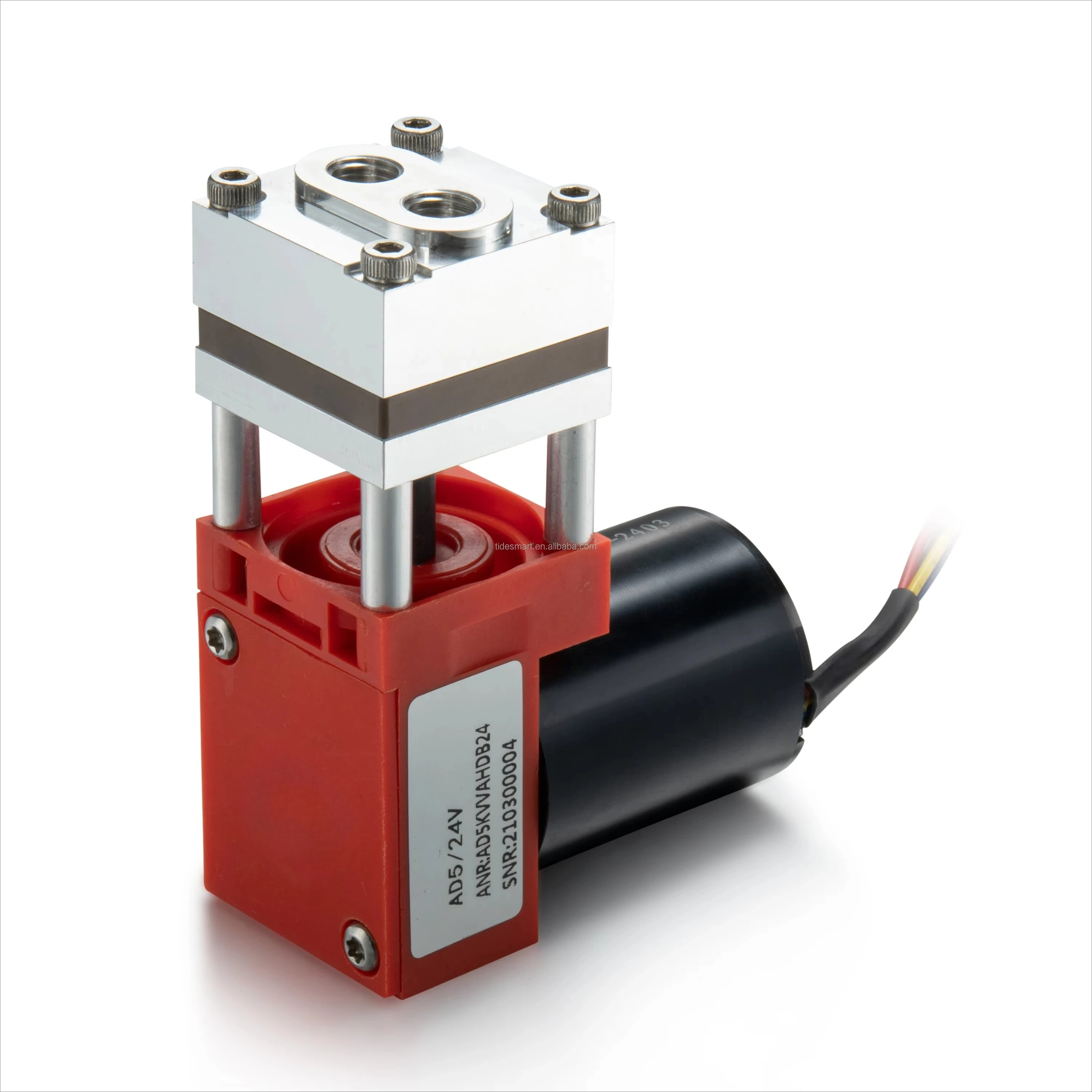 

Professional 24 Volt Diaphragm Pump Small Lab Stainless Steel High Temperature Pump Bldc Micro Pump