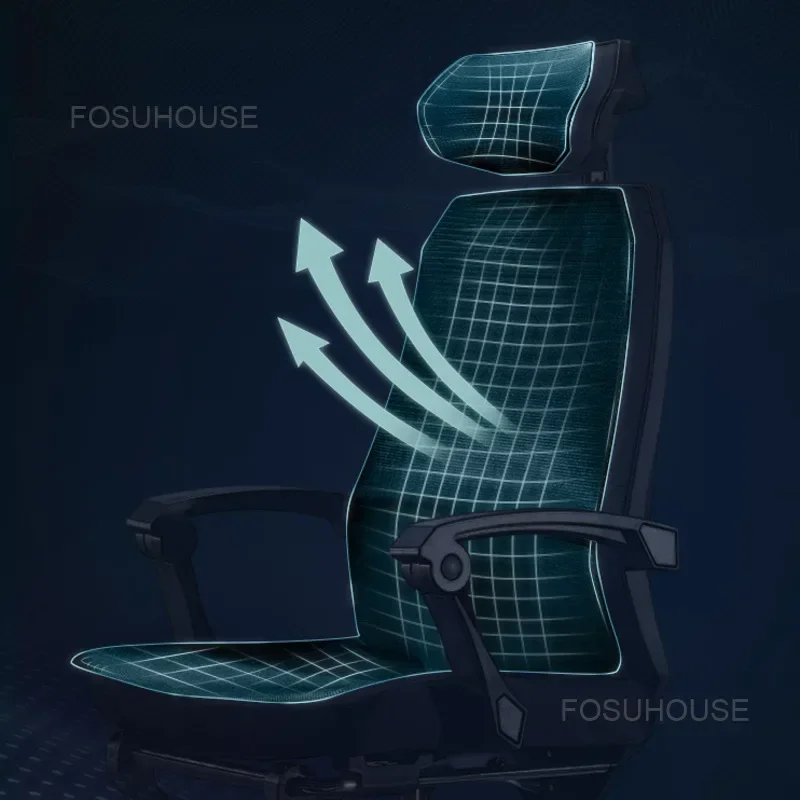 Ergonomics E-sports Chair Household Office Chairs Student Computer Chair office Furniture Comfortable Backrest Swivel Armchair