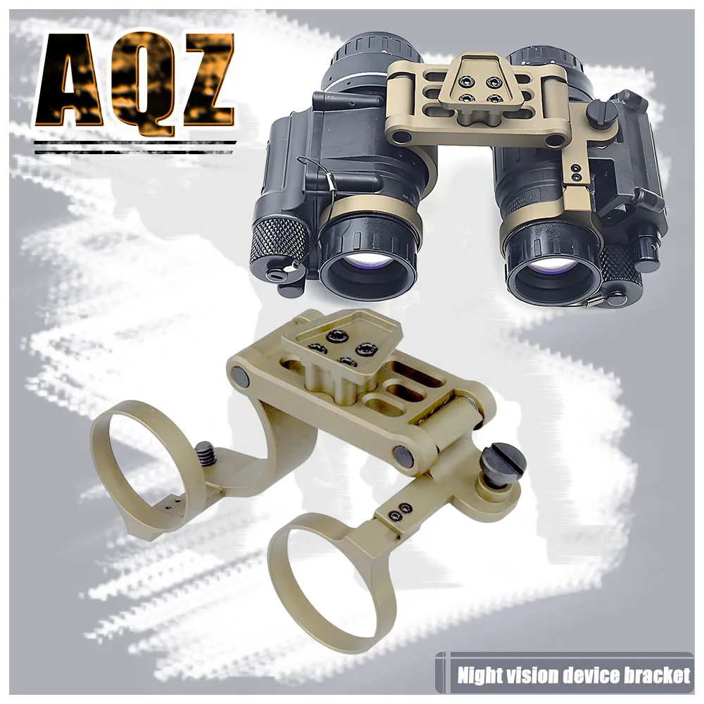 

Tactical helmet night vision device bracket, PVS14 binocular lightweight metal connector TNVC TNV/PVS-14-NPBM-D