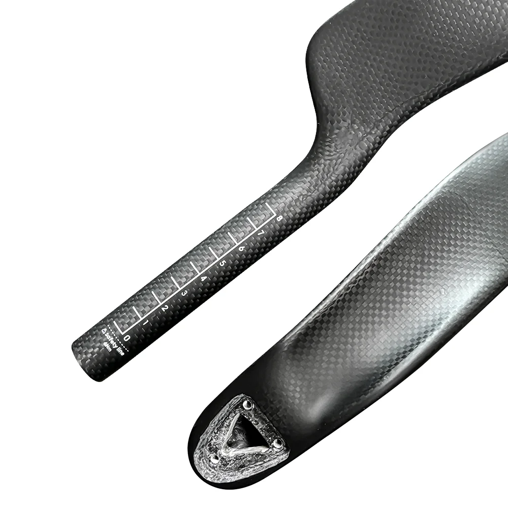 Carbonfaser-Fahrradstütze TT-Lenker, Clip-on-Aero-Stangen, Lenkerverlängerung, Triathlon-Zeitfahren, mechanisch und elektronisch – Detail 4