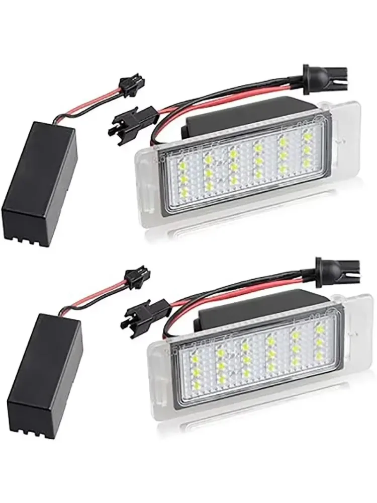 

For Opel Mokka 2012-2018 Insignia Tourer Cadillac Ats Cts White License Plate Light LED License Number PlateLight Rear Canbus