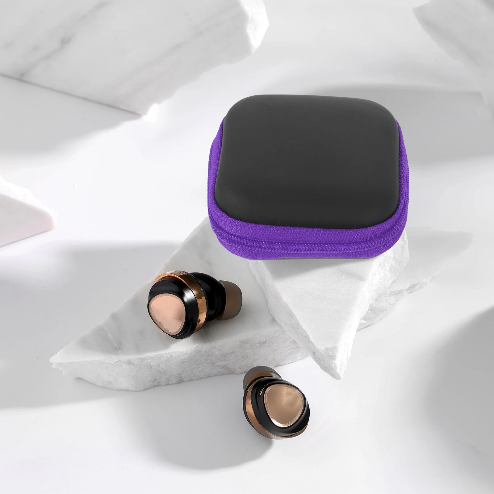 

Portable EVA Headphone Case Organizer Travel Cable Storage Pouch Earphones Earbuds Holder Electronics Organizer Bag