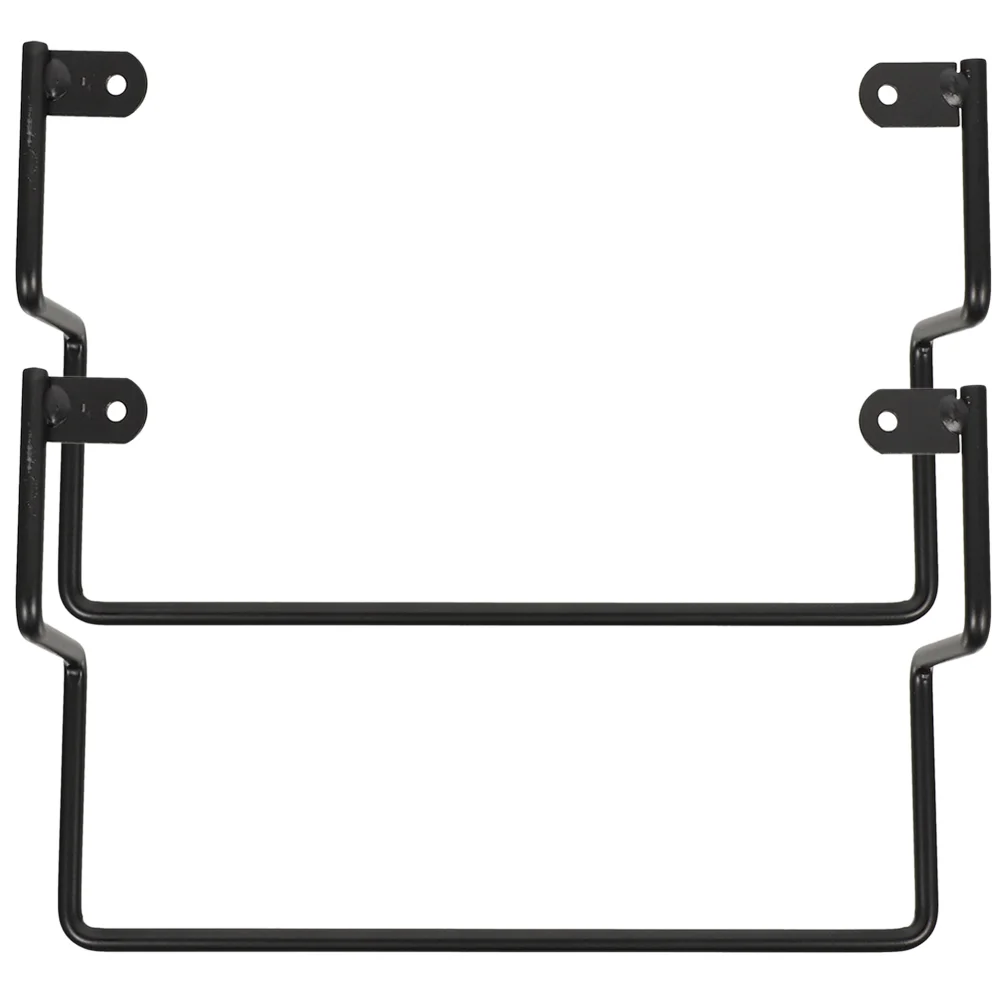 

2 Pcs Anti Slide Mattress Stopper Bed Frame Holder Bedstead Baffle Iron Racks Bedding