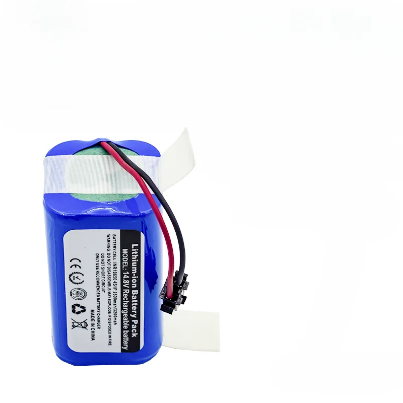 For Chuwi / Polaris / Kitfort / DIBEA / Ecovacs /iBoto / ILife / Genio / Liectroux Vacuum Cleaner Battery 18650B4-4S1P-AAF-4