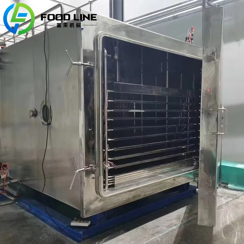 Industrial Food Freeze Dryer Commercial Dryer Machine Tray Style Freeze Dryer Stainless Steel Large Capacity Food Processing OME