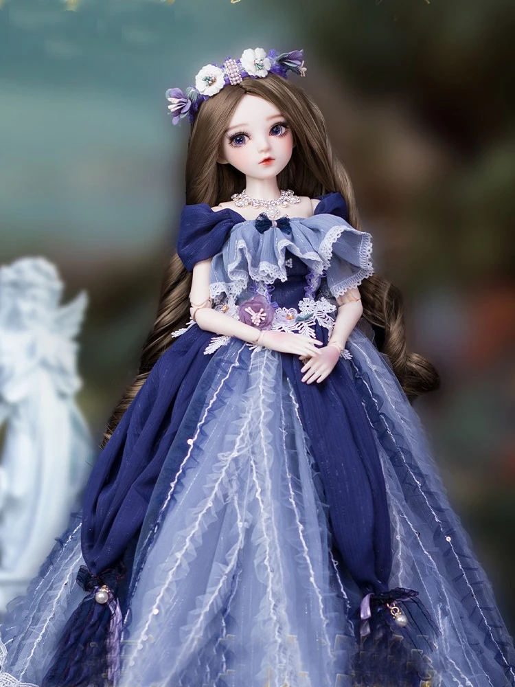 

Handmade Bjd 1/3 Dolls 60cm Rococo Court Noble Girl Princess Ball-Jointed Doll Full Set Collectible Dolls Toys For Girls