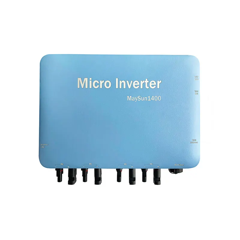 IP65 Input 22-60VDC Output 120V 230VAC 1400W Solar Micro Inverter Grid Tie Inverter For Home Solar Power Generation System