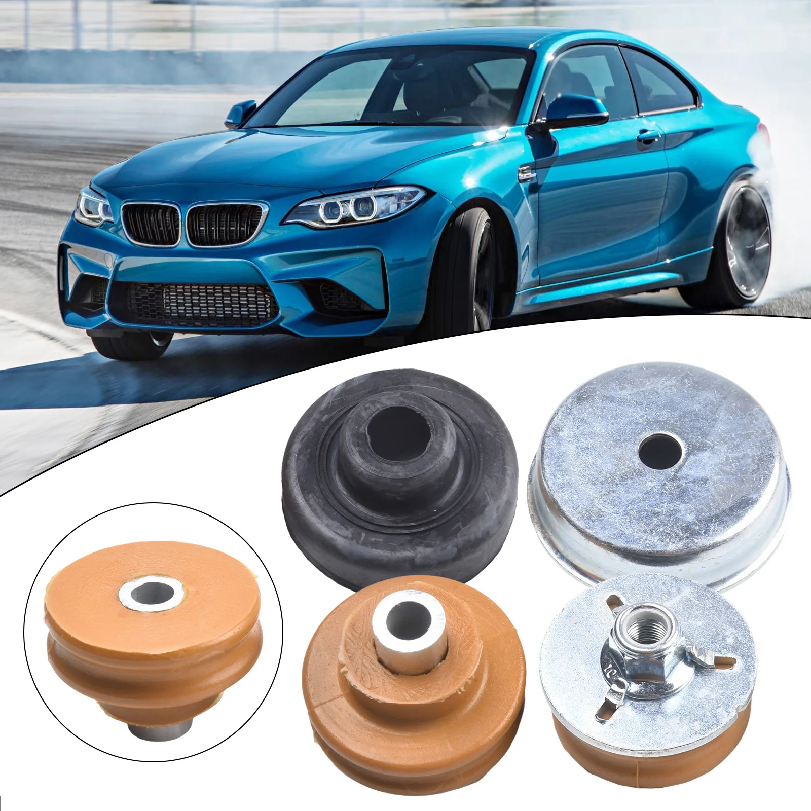 Improve Performance and Handling with this Rear Axle Top Strut Mounting Upper Shock Mount Kit for BMW E81 E82 E87 E90 E91