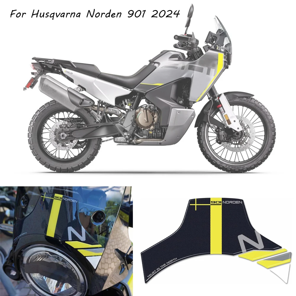 

3D sticker Motorcycle Windshield Protection For Husqvarna Norden 901 2024