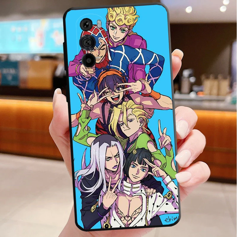 

Phone Case For Motorola Edge 50 40 Pro 60 50 40 30 Ultra Neo Fusion Moto G85 G72 G53 G54 G84 G13 G32 JoJo Bizarre Adventure