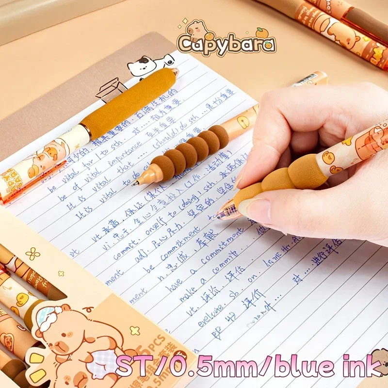 Smooth Writing Erasable Gel Pen with ST Nib for Elementary Students Retractable Friction Pen Exam Practice, School Stationery