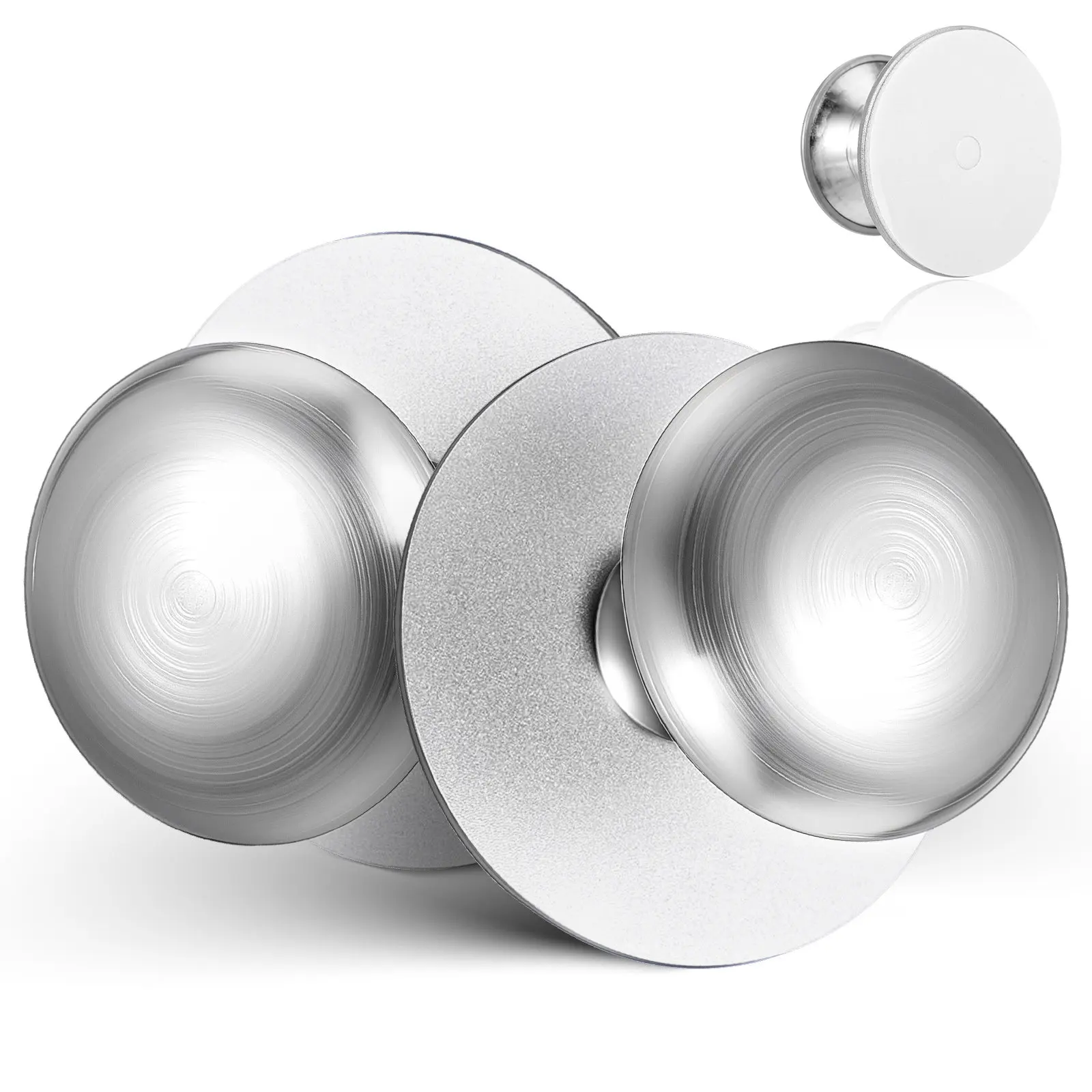 

2Pcs Shower Safety Handles Suction Cup Adhesive Pulls for Glass Door Cabinets Sliding Doors Strong Grip Easy Installation