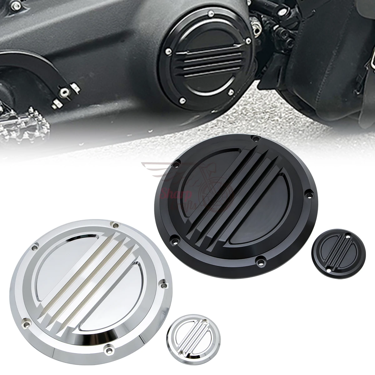 Motorcycle Derby Timer Clutch Timing Cover For Harley Touring Trike Electra Glide FLHTCUL FLHTKL Ultra Classic Limited Low 2018-