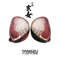 TANGZU Xuan Nv Hifi Dual DD monitores intrauditivos auriculares con Cable 0,78mm 2 pines Cable intercambiable estudio IEM tapones para los oídos resina Audiophile