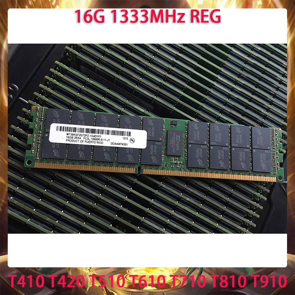 

16G DDR3L 1333MHz REG Server Memory RAM For DELL T410 T420 T510 T610 T710 T810 T910 High Quality Works Perfectly Fast Ship