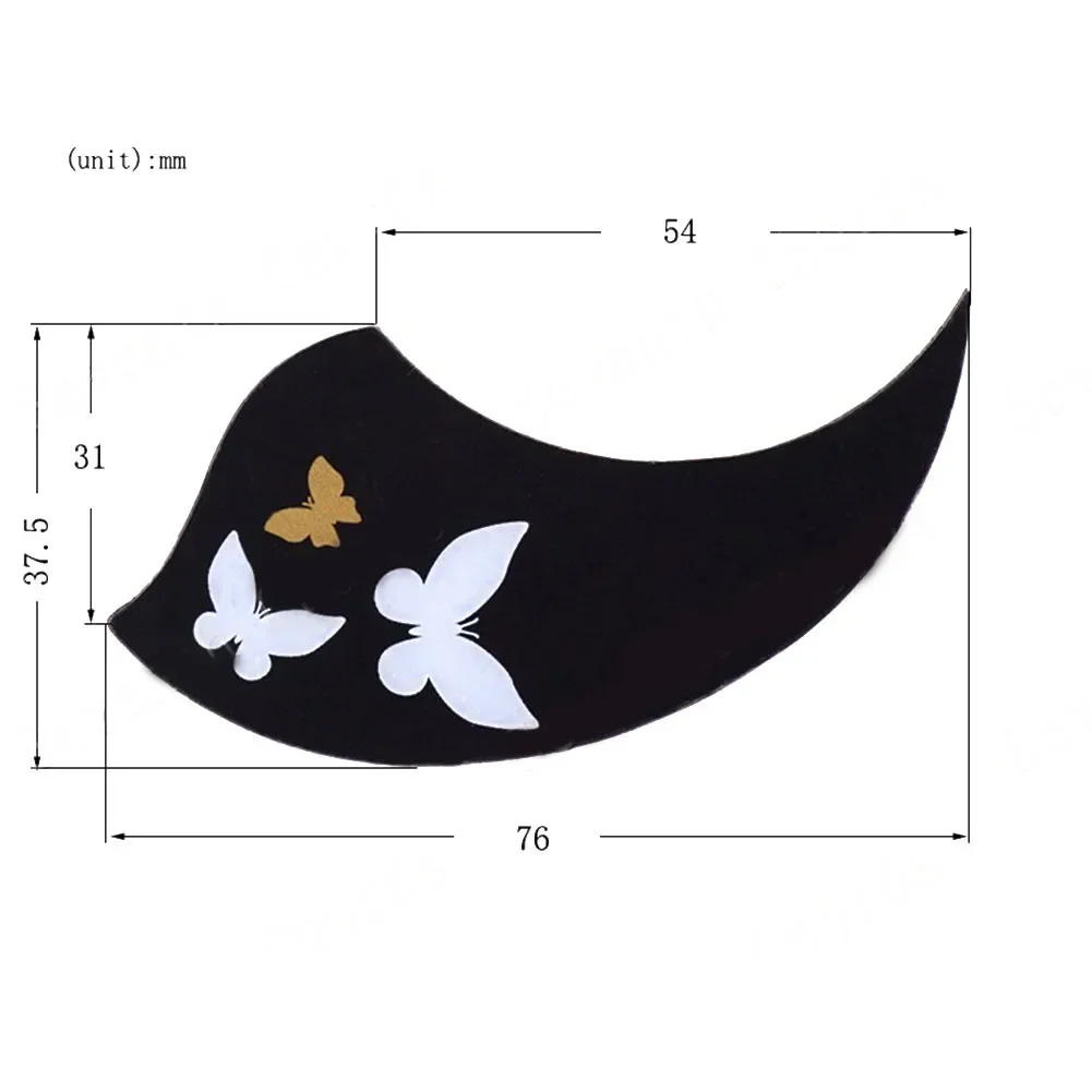 Brand New New Style Practical To Use Ukulele Pickguard Ukulele Pickguard Butterfly Pattern Ukulele Guitar Pickguard