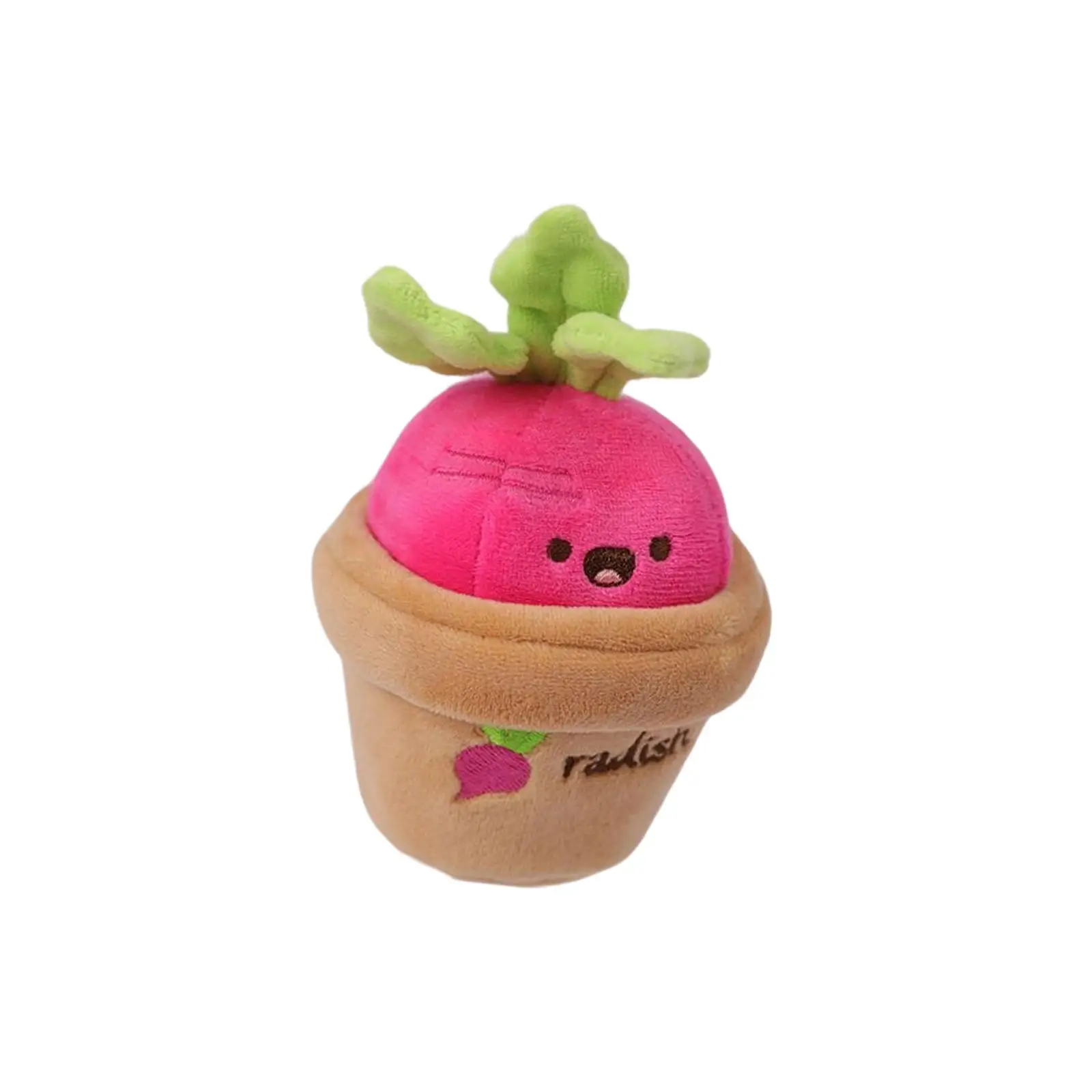 لطيف الجزرة أفخم المفاتيح لينة محشوة الخضار دمية حقيبة ظهر صغيرة ديكور للأطفال هدية عيد ميلاد