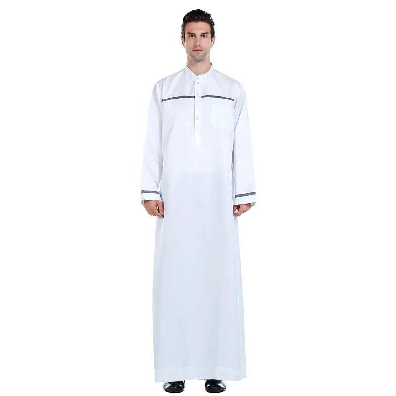 Oriente médio masculino árabe saudita disdasha thoub roupas muçulmanas longo robe kaftan abaya eid dubai islâmico jubba thobe vestido caftan