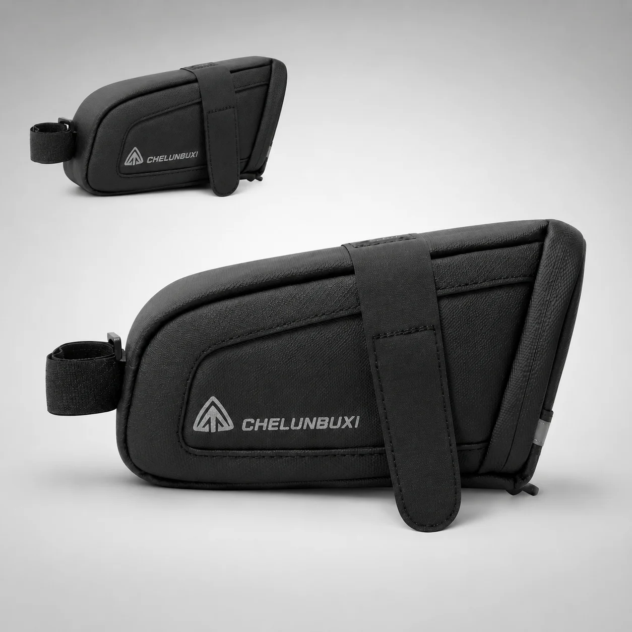 Reflective Bike Saddle Bag Under Seat Tool Pouch Water Resistant Cycling Rear Tail Pack Light Holder MTB Road Bike Gear