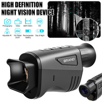 Infrared Night-Vision Telescope 12MP 1080P HD 16X Zoom Hunting Monocular Outdoor Goggles Photo Video Recording Binoculars